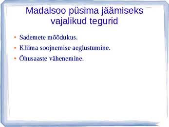 Madalsoo #10