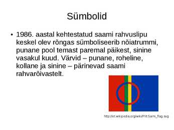 Saamide kultuur-keel ja olemus #11