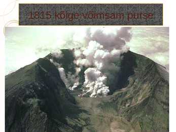 Tambora vulkaani esitlus #3