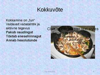 KOKANDUS - rekreatiivse tegevusena #8