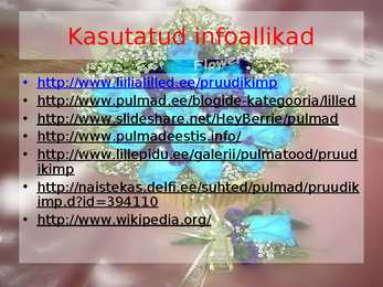 Pulmad - Lilleseade tund #18