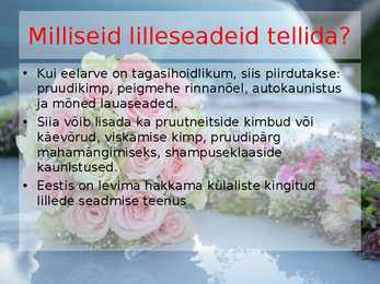 Pulmad - Lilleseade tund #4