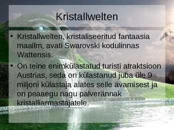 Tööstuskaup Iseseisevtöö - Swarovski kristallid #4