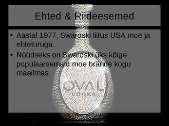 Tööstuskaup Iseseisevtöö - Swarovski kristallid #7