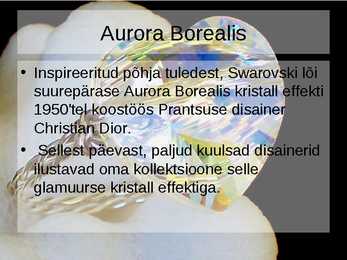 Tööstuskaup Iseseisevtöö - Swarovski kristallid #9