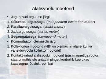 Elektrimasinad ajamid v 1 #2