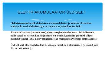 LAEVA ELEKTRIAKUD 2 #2