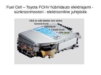 Fuel Cell - kasutus autodel - väikelaevadel #13