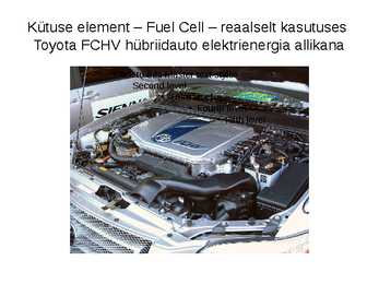 Fuel Cell - kasutus autodel - väikelaevadel #9