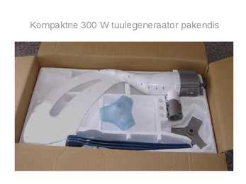 TUULEGENERAATOR väikelaevale #3