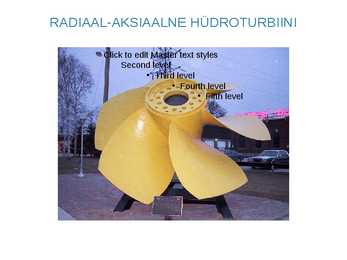 Hüdroturbiin väikelaevale #12