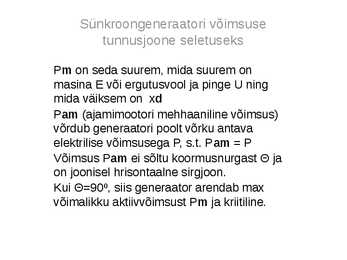 Sünkroongeneraator v1 #10