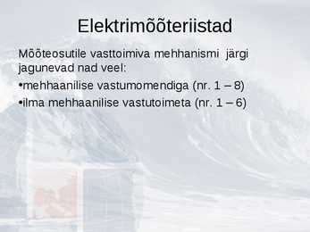 Elektrimõõteriistad v2 #3
