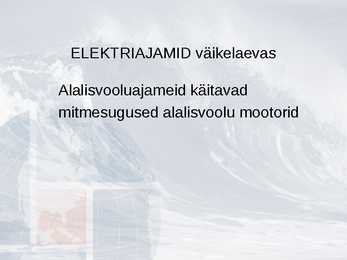 Alalisvoolu mootorajamid v2