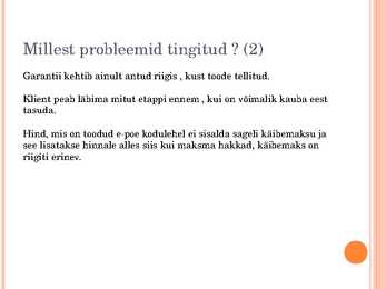 Uuringukavand-internetikaubandus #6