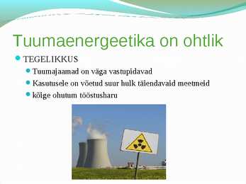 Tuumaenergia müüdid #2