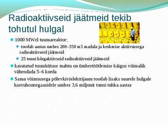 Tuumaenergia müüdid #8