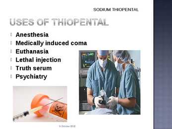 Thiopental - naatriumitiopentaal #8