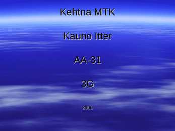 Mis asi on 3G