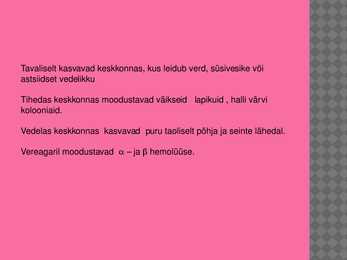Mikroobifüsioloogia ettekanne #4