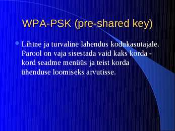 Wifi üldtutvustus #15