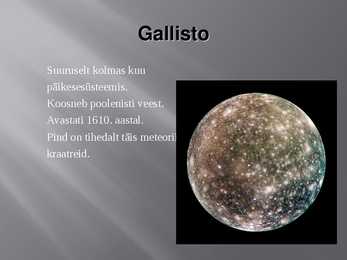 Jupiteri esitlus #12