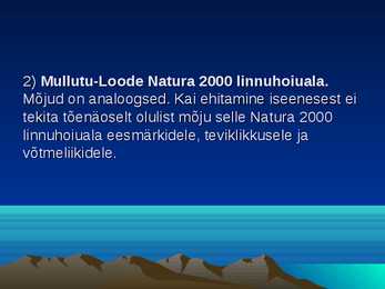 Kuressaare sadama laevatee süvendamise ning ristlus- ja väikereisilaevade sildumiskai rajamise keskkonnamõjude hindamine #30