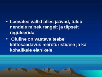 Kuressaare sadama laevatee süvendamise ning ristlus- ja väikereisilaevade sildumiskai rajamise keskkonnamõjude hindamine #34