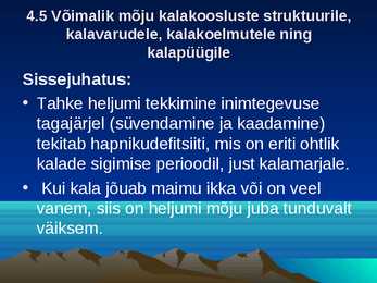 Kuressaare sadama laevatee süvendamise ning ristlus- ja väikereisilaevade sildumiskai rajamise keskkonnamõjude hindamine #8