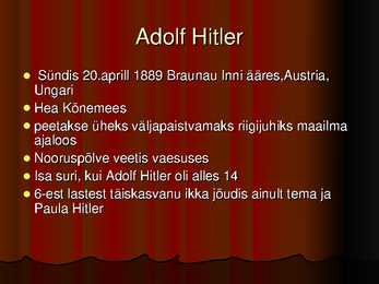 Hitleri Elulugu #2
