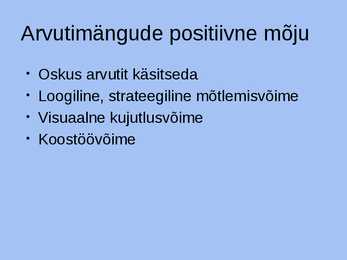 Arvutimängude ajalugu #8