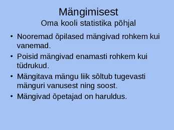 Arvutimängude ajalugu #9
