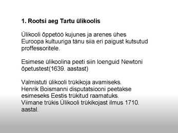 Tartu Ülikool #3