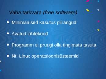 Rakendustarkvara-Tarkvara tüübid autoriõigustest lähtuvalt #2