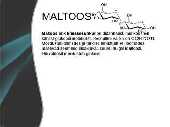 MALTOOS-KITIIN-INULIIN-TREHALOOS #2