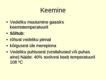 Aine agregaatoleku muutumine PPT #18
