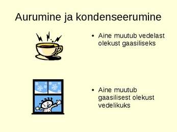 Aine agregaatoleku muutumine PPT #8
