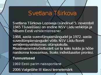Olümpiavõitjad #12