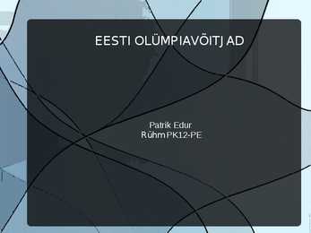 Olümpiavõitjad