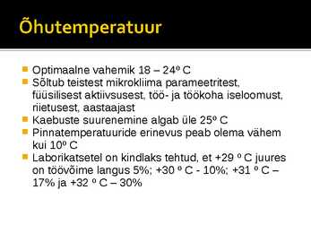 Füüsikalised ohutegurid #13