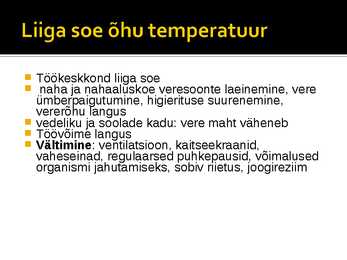 Füüsikalised ohutegurid #14