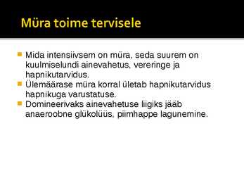 Füüsikalised ohutegurid #4