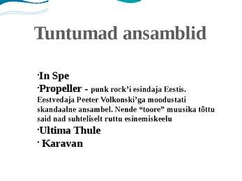 Eesti muusika 1980 #3