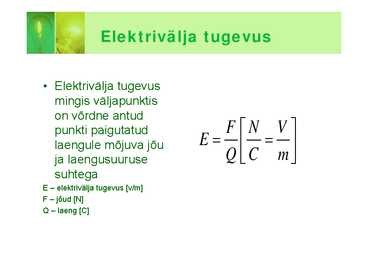 Elektriväli #3