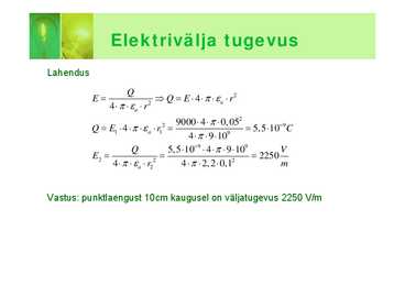 Elektriväli #6