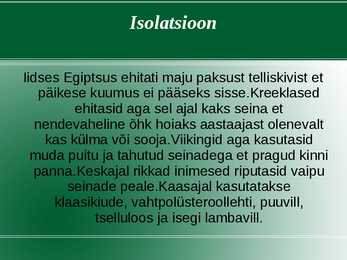 Ehitustehnoloogia ajalugu #8