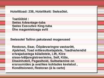 Kolm tallinna 5tärni hotelli #13