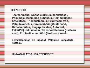 Kolm tallinna 5tärni hotelli #3