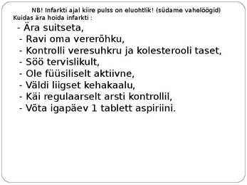 Südame veresoonkonna haigused #8