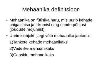 Mehaanika - sisepõlemismootor #2